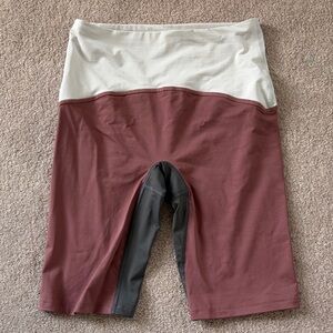 Brand New Women's Two-Tone Equestrian Shapewear Shorts